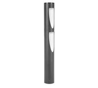 FORLIGHT Baliza Exterior IP54 LED 14.2W Blanco Neutro - 4000K Gris Urbano para Jardín, Camino, Entrada