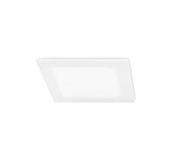 FORLIGHT Downlight LED Cuadrado 225mm 15.5W 4000K Blanco, Iluminación Interior Eficiente, 1507 Lúmenes, IP23, Fácil Instalación