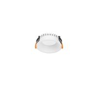FORLIGHT Downlight LED 17.8W IP54 para Interiores y Exteriores, Luz Cálida 3000K, 1601 Lúmenes, Diámetro 160mm, Blanco