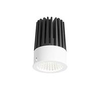 Forlight downlight ip23 mix cct 11.2w led 9.3w tw 3000-5000k en color blanco