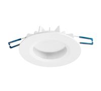 FORLIGHT Downlight LED Oculto IP44 9W 3000K Luz Cálida, 592 Lúmenes, Iluminación de Techo para Baños y Cocinas, Blanco, Eficiencia Energética y Diseño Moderno