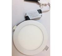 FORLIGHT Easy - Downlight empotrable redondo LED integrado Blanco mate - Blanco cálido