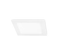 Forlight Easy - Downlight LED Empotrable Cuadrado Blanco Mate 12cm 580lm 6000K