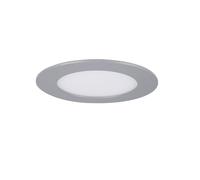 Forlight Easy - Downlight LED redondo empotrable gris 12cm 580lm 4000K