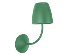 Forlight Eclipta II aplique verde con luz led blanco cálido 3000K