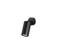 Forlight Era - Aplique de Pared o Foco de Techo Orientable GU10. Diseño Minimalista de Color Negro