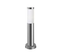 Forlight koral (4uds) baliza exterior para jardín resistente al agua ip55. bolardo de acero inoxidable 23w. e27