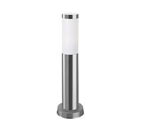 FORLIGHT Koral Baliza Exterior de Jardín Resistente al Agua IP55. Poste de Luz. Lámpara Bolardo de Acero Inoxidable 23W.