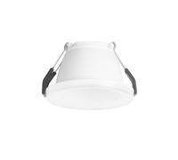 Forlight Mode - Foco LED Empotrable de Techo de 9 |1cm de Diámetro. Downlight Ojo de Buey LED 5.4W Blanco Cálido 3000K. Para Ag