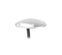 FORLIGHT Side baliza exterior con luz led blanco cálido 3000K en color gris