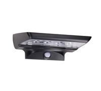 FORLIGHT Solar 350 - Aplique LED para exterior montado en superficie negro IP44
