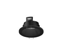 Forlight Ter - Downlight Empotrable de Techo de 90mm de Diámetro para Bombilla GU10 en Color Negro