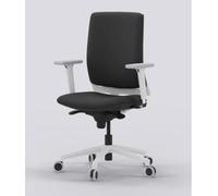 Forma 5 Silla de Oficina ergonómica Blanca Negro Top Gama Profesional Sentis Silla o sillón de Escritorio