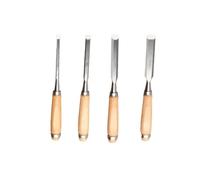 Formones Para Madera Juego de cinceles for tallar madera | Acero al carbono 8/12/16/20 mm for carpintería con mango(8mm)