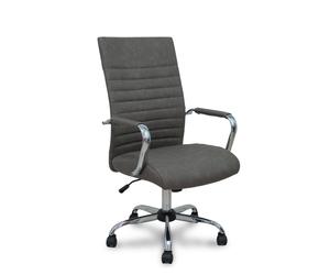 FORÖL Silla de oficina Opti527 Gris con Mecanismo Basculante