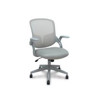 FORÖL Silla de oficina Opti544 Gris con mecanismo Basculante y Brazos Abatibles
