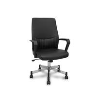 FORÖL Silla Opti520 Confidente Basculante en Similpiel Negro