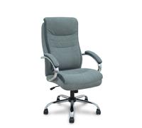 FORÖL Sillón Opti533 Gris con Mecanismo Basculante y Base Cromada