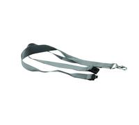 FOROFIS Cordón para Distintivo Negro con Clip Metálico, Caja de 50