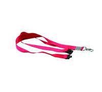 FOROFIS Cordón para Distintivo Rojo con Clip Metálico (Caja de 50)