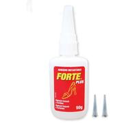 Forte Plus 50 gramos Pegamento Rápido Transparente Calzado Contacto Universal Adhesivo Instantáneo Cianoacrilato - 50 Gramos - Loctite Super rápido Super Glue Transparent
