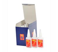 Forte Plus 50 gramos Pegamento Rápido Transparente Calzado Contacto Universal Adhesivo Instantáneo Cianoacrilato - 50 Gramos - Loctite Super rápido Super Glue Transparent
