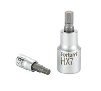 FORTUM Cabezal de inserción de 1/4", H 4, L 38 mm