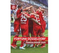 Fortuna Düsseldorf 2025 - Calendario A3 - Calendario de fútbol - 29,7 x 42 - Deporte