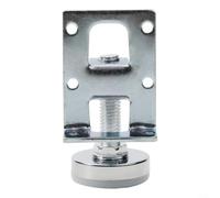 FortunateSweet Patas de acero ajustables para nivelación de muebles, para mesa de suelo desigual, silla, sofá, cama, soporte resistente (A)