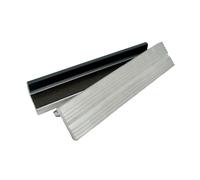 Forza Juego de 2 Bocas de Aluminio Ranuradas 128x29 mm