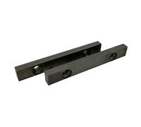 Forza Juego de 2 Bocas de Plástico Moleteadas 100x30 mm