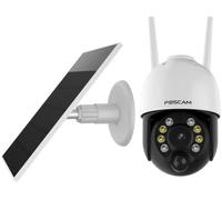 Foscam b4 - cámara ip exterior impermeable 4mp wifi panel solar