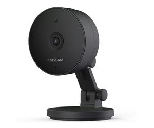 Foscam C5M Cámara de vigilancia Negro 5MP (3072x1728), WLAN/LAN, interior, 8m de visión nocturna, detección de personas/mascotas