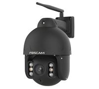 Foscam - Cámara de seguridad SD8P/B UHD 8MP con detección de personas y vehículos, seguimiento automático, Wi-Fi doble banda, zoom óptico x4, audio bidireccional y resistente IP66 para exterior