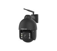 Foscam Cámara IP Domo PTZ Wi-Fi para Exteriores de 8MP con focos y Seguimiento Inteligente SD8P Negra