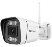 Foscam Cámara IP V5P 5Mpx con Audio bidireccional, Luz Nocturna y Sirena incluida. Blanca