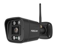 Foscam Cámara IP V5P 5Mpx con Audio bidireccional, Luz Nocturna y Sirena incluida. Negra