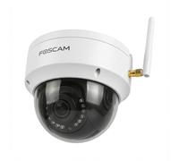 Foscam Cámara PTZ D4Z – 4 MP, Zoom óptico 4x, Doble banda, SD 64 GB, IP66/IK10, Visión nocturna