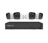 Foscam fna108e-b4-2t kit de vidéo-surveillance avec fil 8 canaux