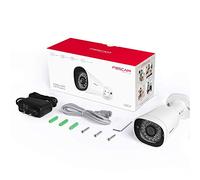 Foscam G2EP 1080P Cámara Bala IP PoE Vigilancia, AI Detección Humana, Visión Nocturna, Compatible con Alexa, (PoE, P2P, IP66, ONVIF)