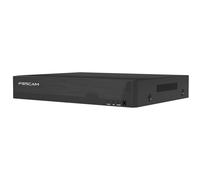 Foscam - Grabador NVR FNA108H 8ch 8Mpx con app gratuita y compatibilidad ONVIF para sistema de seguridad
