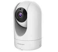 Foscam R4M-W, cámara IP de seguridad, para uso interior, inalámbrica, con certificaciones CE y FCC, diseño para colocación en escritorio, color blanco
