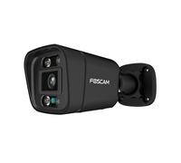 Foscam Cámara de vigilancia V5EP B 5 MP IP PoE LAN exterior con foco integrado y sirena Negra