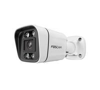 Foscam Cámara IP V5EP W Blanca 5MP PoE, LAN, exterior, foco y sirena integrados