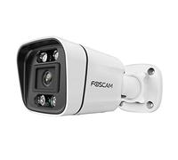 Foscam Cámara IP V5EP W Blanca 5MP PoE, LAN, exterior, foco y sirena integrados