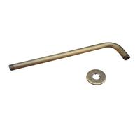 Fossenil Tubo de extensión de brazo de ducha de latón antiguo montado en la pared 12 pulgadas ducha brazo accesorios de baño