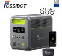 FOSSiBOT F1200 Estación eléctrica portátil 1024Wh, generador solar con 4 tomas de corriente de 1200W (sobretensión de 2400W) para exterior, viajes, camping con vehículo recreativo nuevo