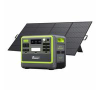 FOSSiBOT F2400 generador eléctrico portátil equipado con SP420, batería LiFePO4 con potencia de salida de 2400W, generador solar apto para casas/camping/autocaravanas nuevo