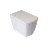 FOSSIL NATURA Weimar Inodoro inteligente programable de cerámica con acabado color blanco 06420
