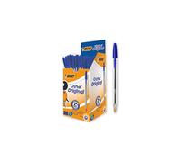 FOTOCOPS BIC Cristal Bolígrafos Azul, Negro, Rojo y Verde - Unidades Sueltas, Caja de 50, o Pack Especial Escolar y Oficina